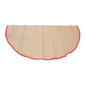 Juletrstppe 180 cm., rd kant