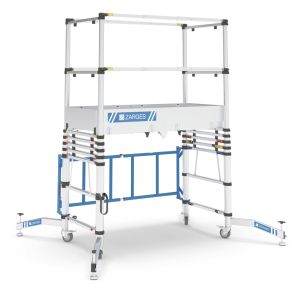 Sammenklappeligt teleskop stillads