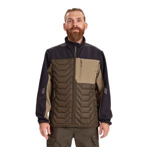 Entire quiltet jakke