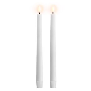 Kronelys LED 2,3 x 25 cm. - NY