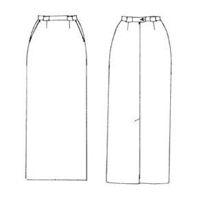 Merrytime nederdel - lang model