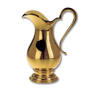 Dbskande i messing - 31 cm