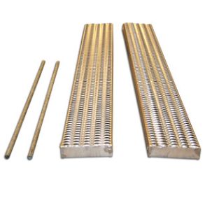 Skridsikker alu-rist med enderr