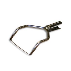 Lst hoved til let skuffejern m/lige hjrner - 7 cm