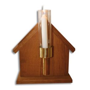 Lysholder til kronelys til glas