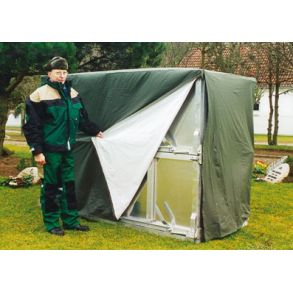 Htte til jordkasse, aluminium