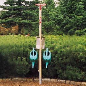 Ophngsstativ til river og 2 vandkander