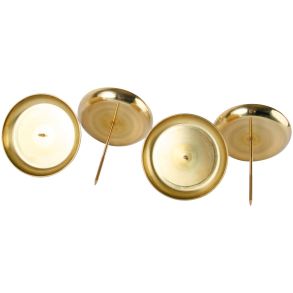 Adventslysholderst i messing, 4stk