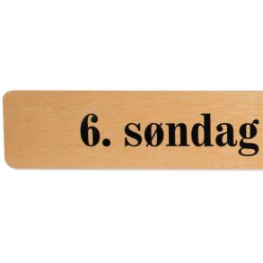 S�n- og helligdagsbetegnelse i egetr�