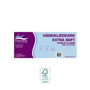 Hndkldeark C-fold, 2-lag, extra soft