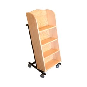 Salmebogsvogn i fyrretr - 64 salmebger (lille)