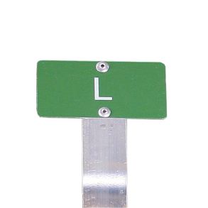 Tekstskilte p spyd (''L'')