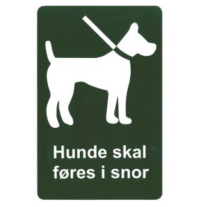 Hunde skal fres i snor