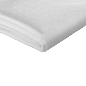 Kistebnd i hvidt stof