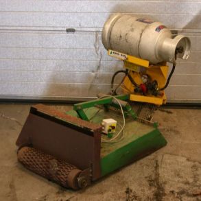 Ukrudtsbrnder Envodan, brugt