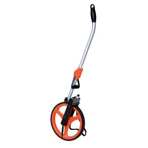 Mlehjul med sttteben og bremse.