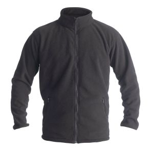 Basic Fleece jakke sort