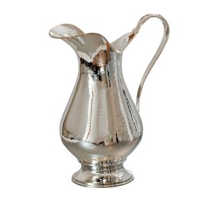 Dbskande 28 cm, glat slvplet