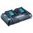 Makita 2-port batteri lader  T/ 18V LI-ON