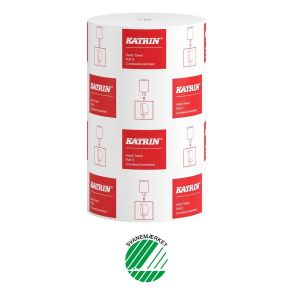 Hndklderulle Katrin Classic S hvid 1-lag