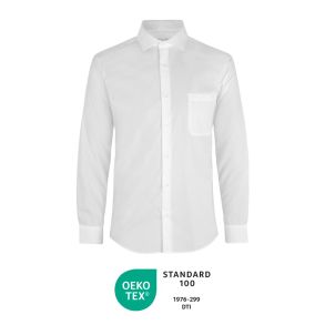 Hvid herreskjorte m/lange rmer