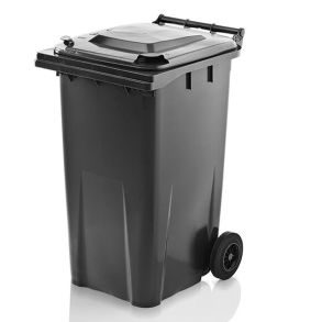 240 ltr. affaldscontainer m/ skillevg