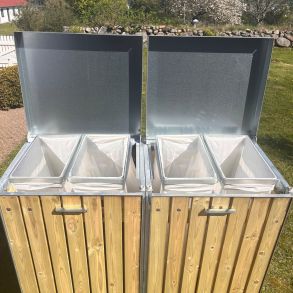 Miljstativ B96, dobbelt m/2 x dobbeltring