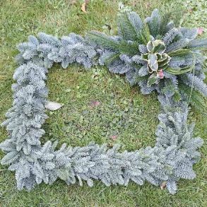 Dekorationsramme i metal