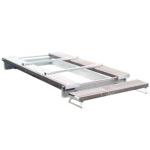 Skridsikkert gravrammest i alu