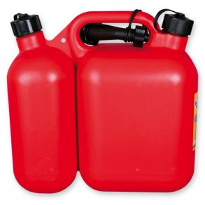 Benzin 5 l./olie 3 l. dunk